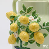 edg enzo de gasperi edg enzo de gasperi vaso limoni anfora h 30 cm d 23 cm mix giallo ean 8059824624888