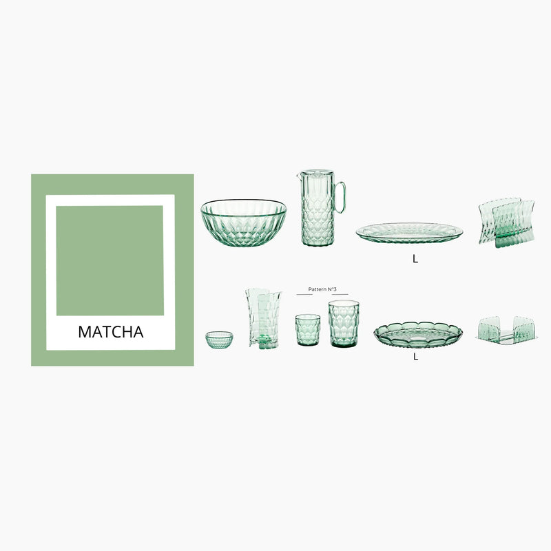 guzzini guzzini portabicchieri vanity bio based 12 x 103 cm h 1830 cm verde ean 8008392400868