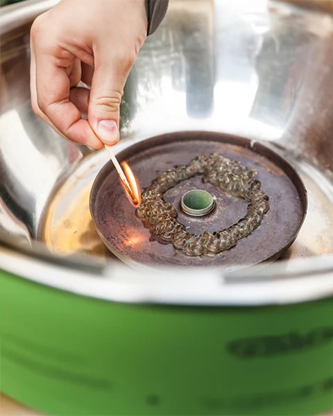 lotusgrill lotusgrill barbecue portatile 43 5 x 43 5 x 25 7 cm per esterno blu ean 4260023010936