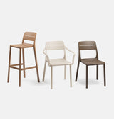 nardi nardi sgabello cassia stool colore basalto ean 8010352362253