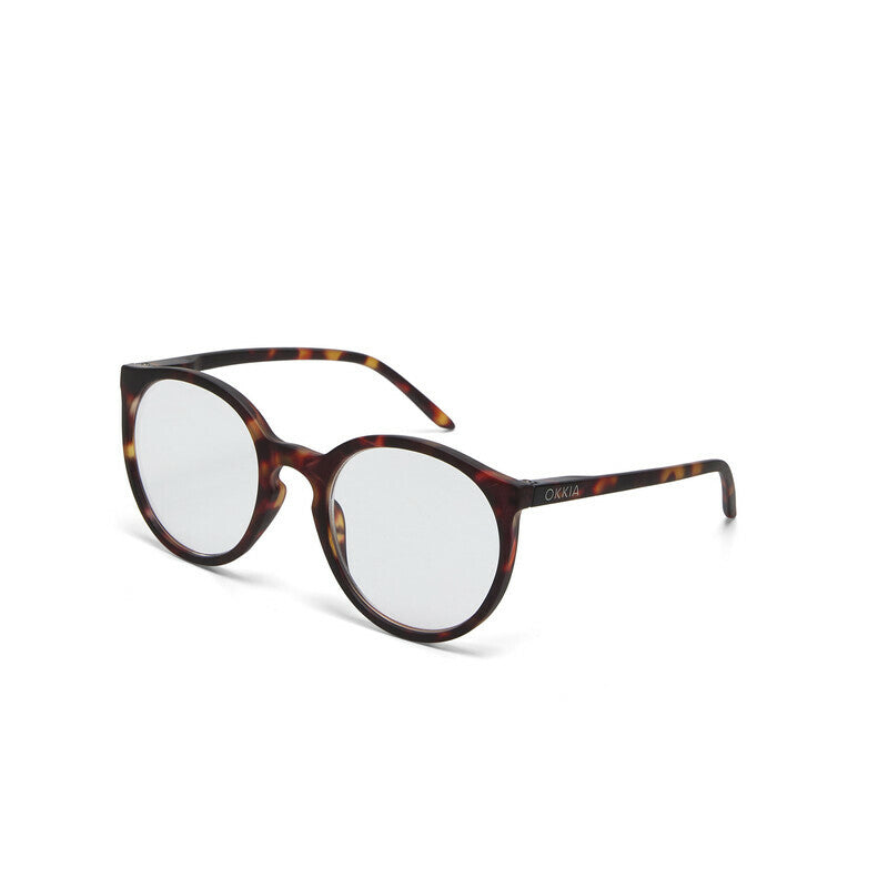 okkia okkia occhiale da lettura mod bologna premontato soft touch classic havana diottrie 1 50 ean 8056211374111