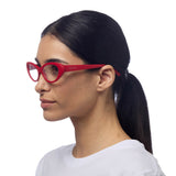 okkia okkia occhiale da lettura mod lina cat eye red diottrie 3 00 ean 8058093547904