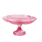 Italienisches Geschenk Italienisches Geschenk Glasvitrine, Durchmesser 20 cm, Höhe 105 cm, elegante Kuchenvitrine im modernen Design, 1 Stück, EAN 8057586208230