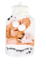 regalo italiano regalo italiano borsa acqua calda con cover pet natalizi ass 2 lt multicolor 1 pz ean 8021785770263