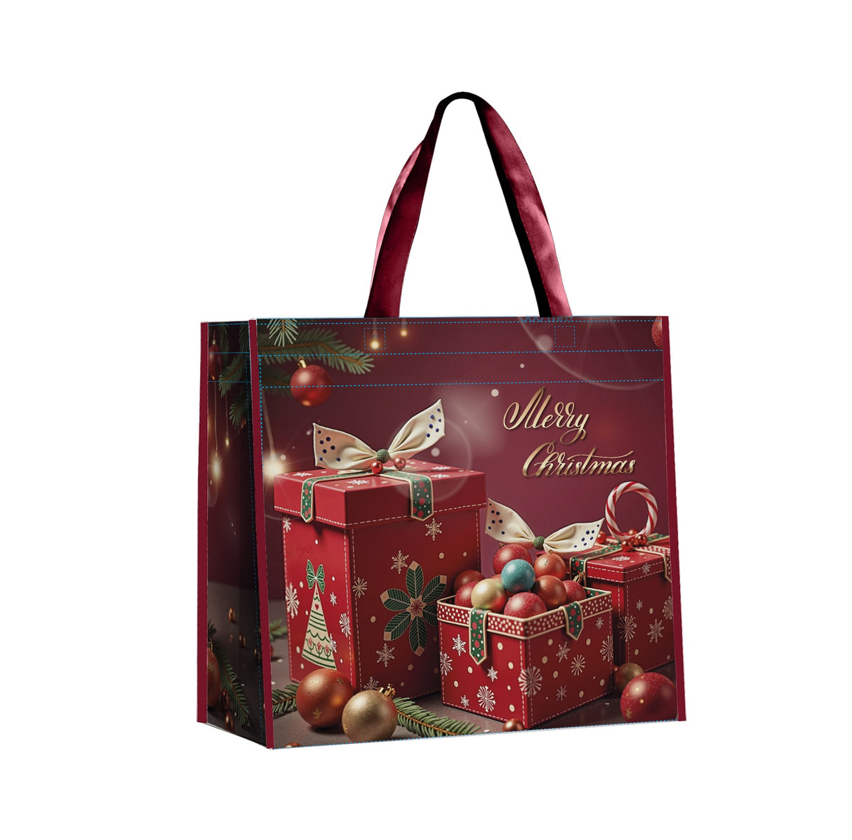 regalo italiano regalo italiano borsa pp natale 43 x 15 cm h 37 cm ass multicolor 1 pz ean 8057586114951