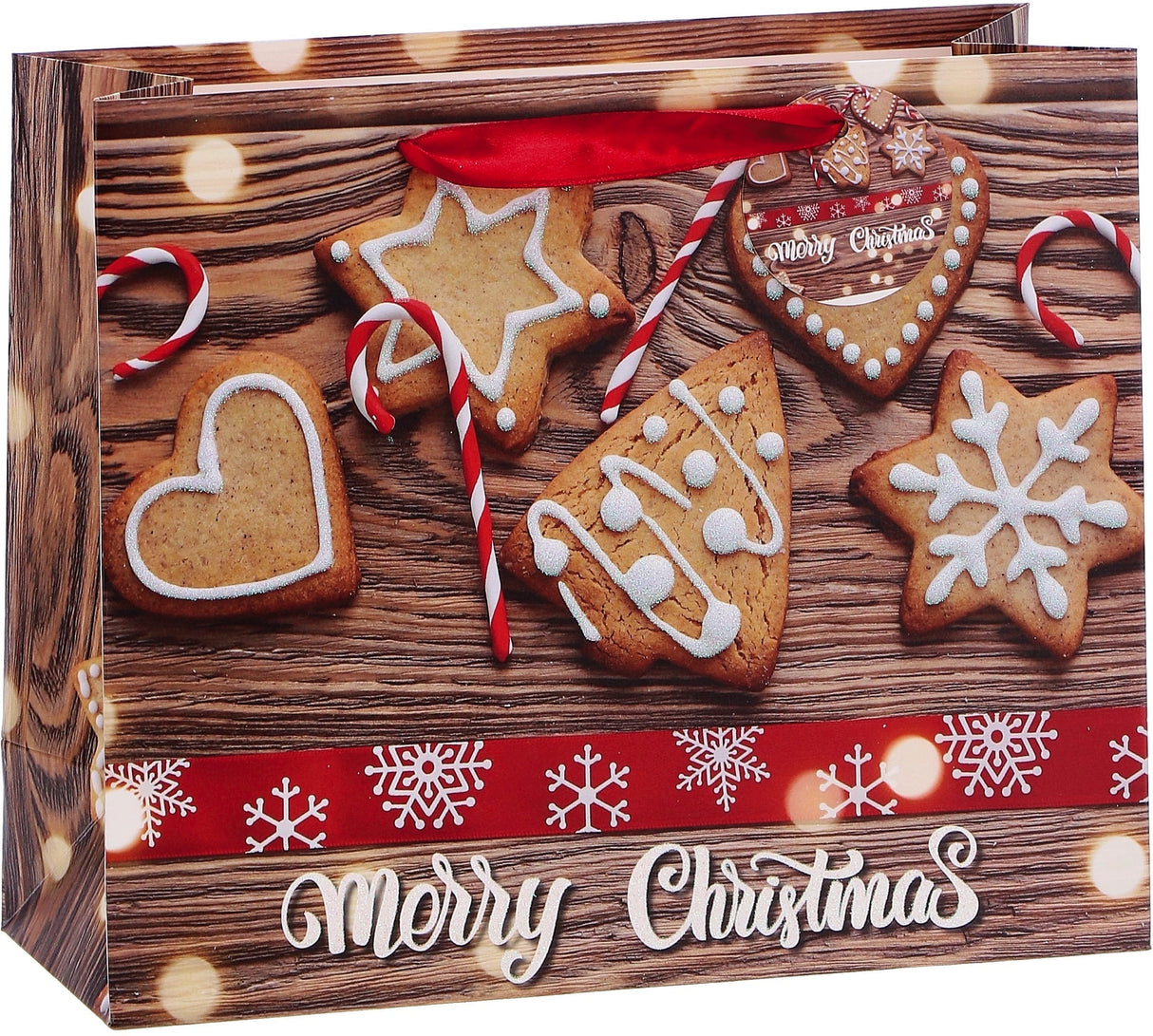 regalo italiano regalo italiano busta regalo di natale carta ass 31 x 12 cm h 26 cm multicolor 1 pz ean 8021785836785