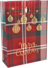 regalo italiano regalo italiano busta regalo di natale carta ass 50 x 20 cm h 70 cm multicolor 1 pz ean 8057586137783