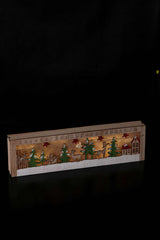 regalo italiano regalo italiano calendario avvento natale merry christmas ass 8 led 40 x 5 x 11 cm bianco 1 pz ean 8057586164925