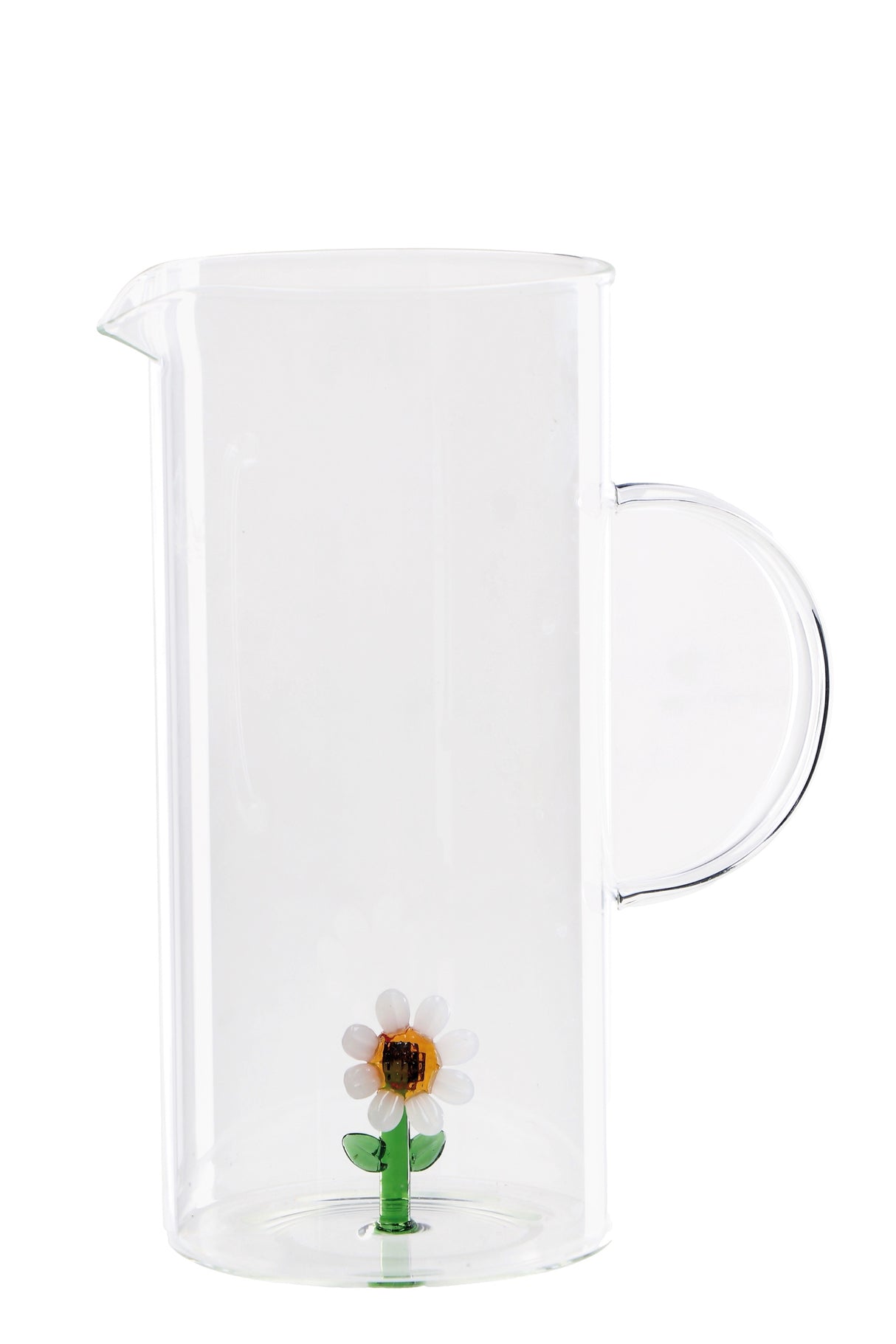 regalo italiano regalo italiano caraffa con decoro assortito 3d 14 lt d 17 cm h 22 cm vetro trasparente 1 pz ean 8057586199583