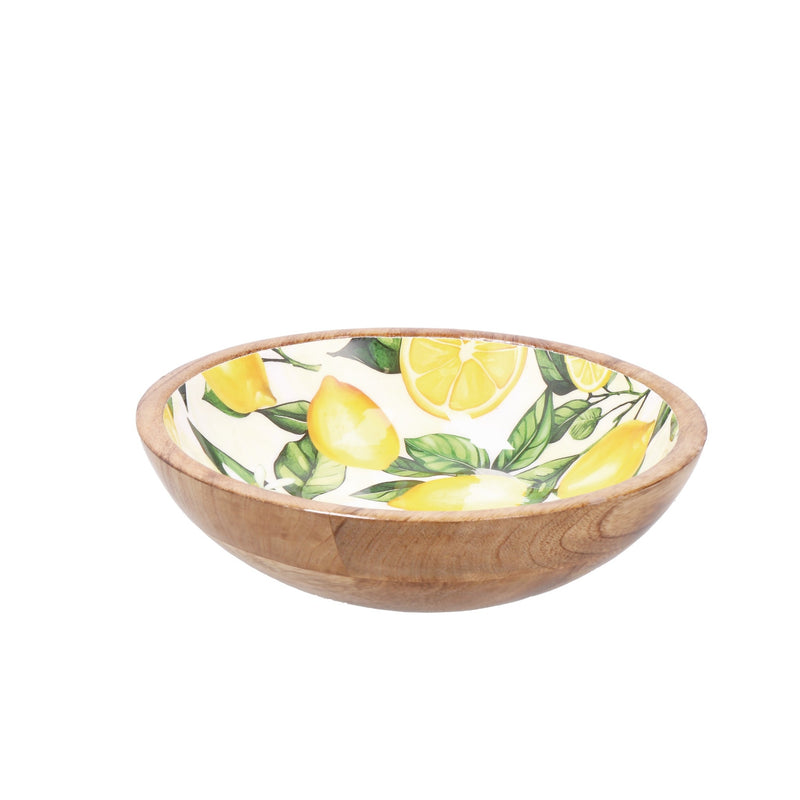 regalo italiano regalo italiano ciotola in legno yari d 25 cm h 7 cm ass insalatiera naturale design moderno 1 pz ean 8057586176911