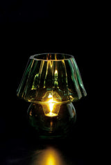 regalo italiano regalo italiano lampada di natale vetro ass d 17 cm h 18 cm oro 1 pz ean 8057586127449