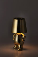 regalo italiano regalo italiano lampada touch ricaricabile eliad d 95 cm h 18 ass oro argento 1 pz ean 8057586149212