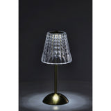 Italienisches Geschenk Italienisches Geschenk Touch-Lampe Senja, Durchmesser 14 cm, Höhe 305 cm, wiederaufladbar, EAN 8057586122031