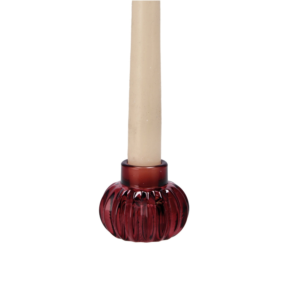 Italienisches Geschenk Italienisches Geschenk Kerzenhalter Durchmesser 6 cm, Höhe 55 cm, Glas, 1 Stück, EAN 8057586172500