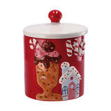 regalo italiano regalo italiano scatola natale d 13 cm h 18 cm ceramica ass bianco rosso 1 pz ean 8057586035669