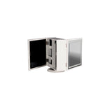 regalo italiano regalo italiano specchio portagioie con led in mdf 30 x 18 x 33 cm organizer gioielli con specchio ean 8021785733855