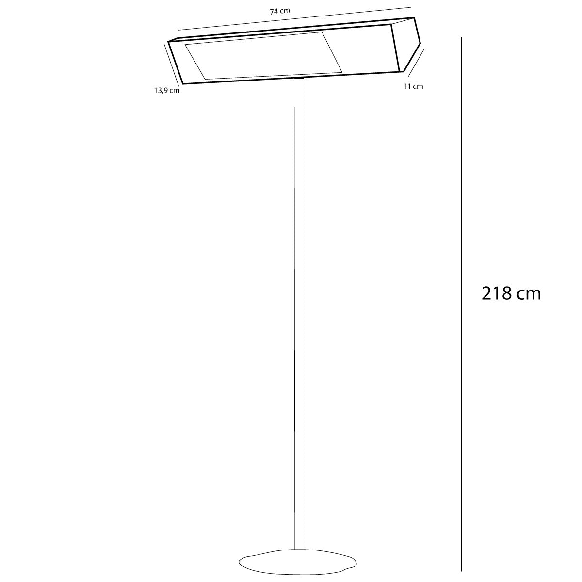 immagine-3-sined-caldo-ira-inox-palo-wifi-lampada-riscaldante-wifi-esterna-da-2000-con-kit-completo-di-palo-ean-8025431018839