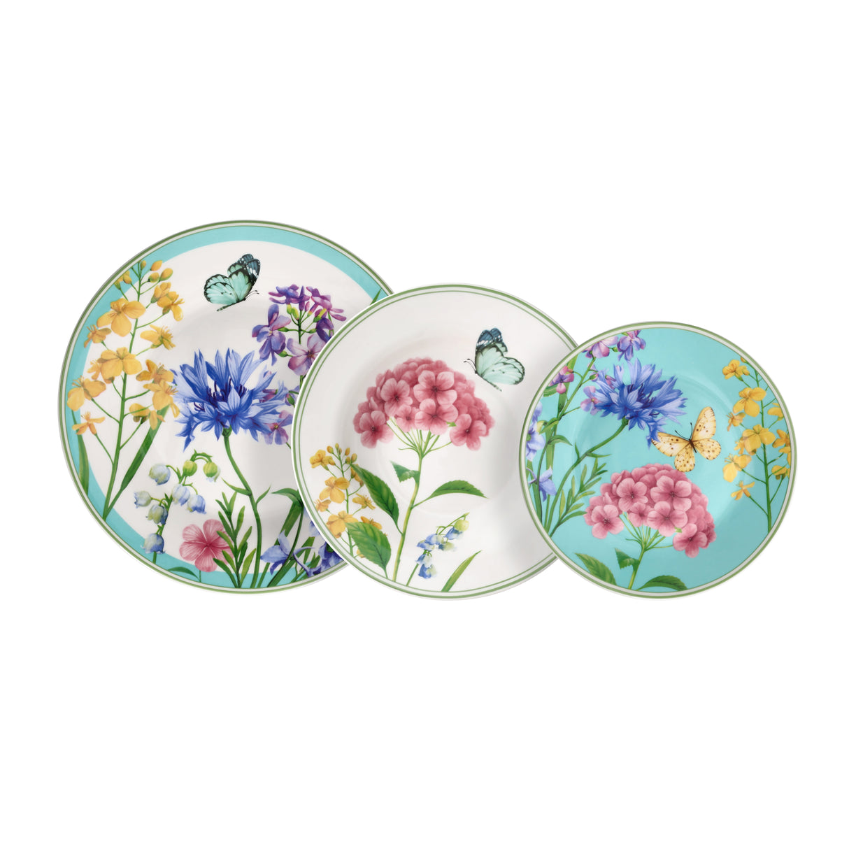 tognana tognana servizio tavola atollo jade 18 pz ceramica multicolor ean 8056444549096