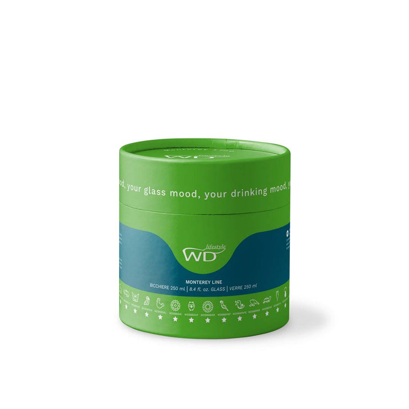 wd lifestyle wd lifestyle bicchiere vetro borosilicato cc 250 ml decoro volpe ean 8053300572885