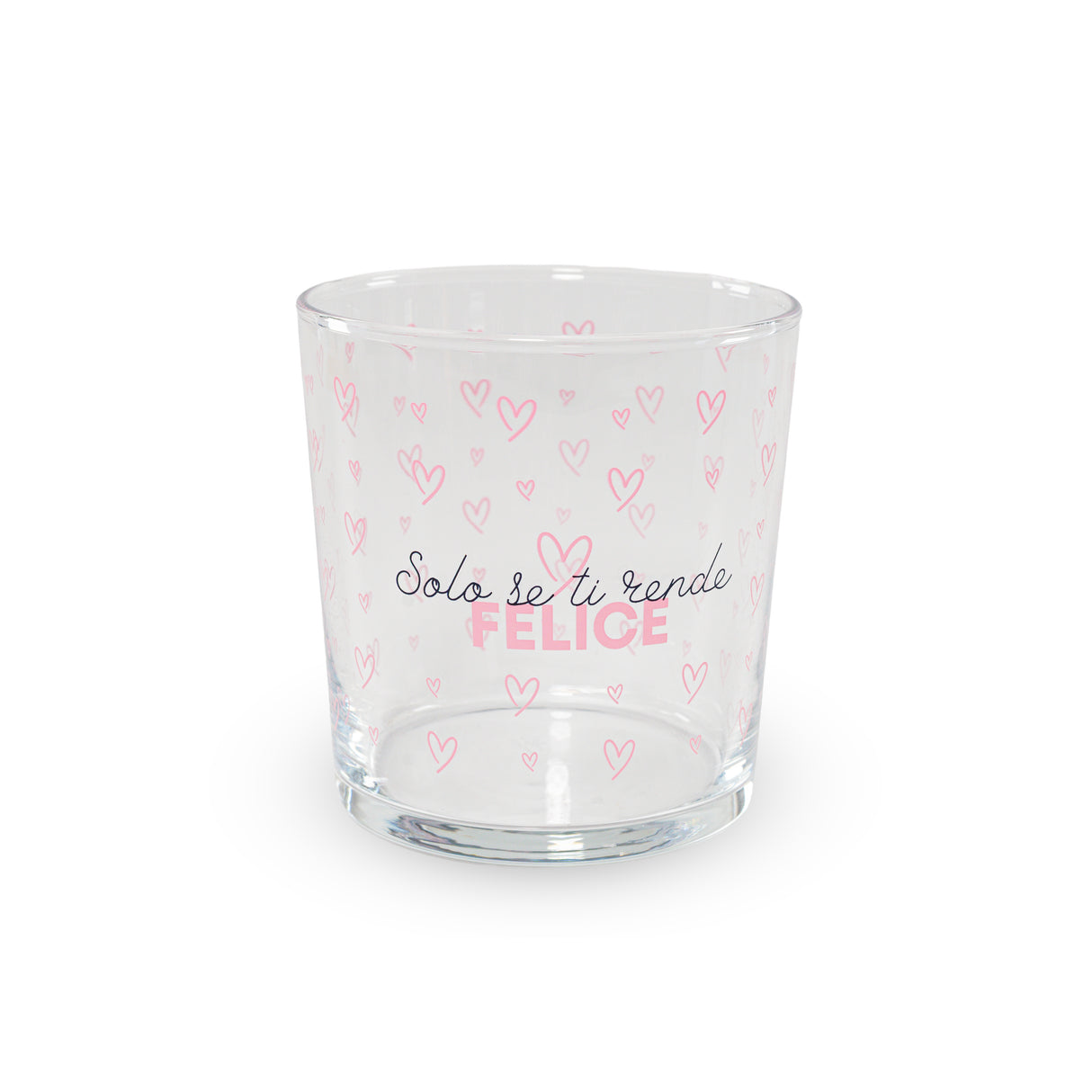 wd lifestyle wd lifestyle set 4 bicchieri in vetro 300 ml decoro scritte colorate ean 8055035685311