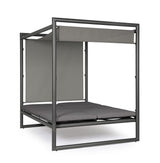 bizzotto bizzotto daybed konnor antracite struttura alluminio 213 x 149 x 196 cm tessuto idrorepellente ean 8051836690134