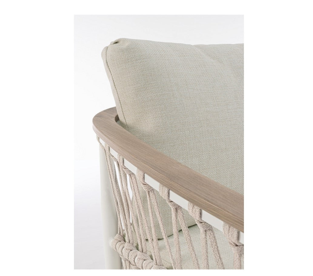 bizzotto bizzotto Fenix mit Kissen in der Farbe „Vapor“, Artikelnummer 8051836778627