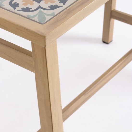 bizzotto bizzotto set bar tavolo rettangolare e 4 sgabelli kalimera colore desert ean 8051836779006