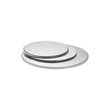 Cakeboard Karma Decora Silver tondo argentato diametro 50cm H1,2cm, cellulosa rivestita alluminio. Base rigida professionale per torte. ean 8024622056803