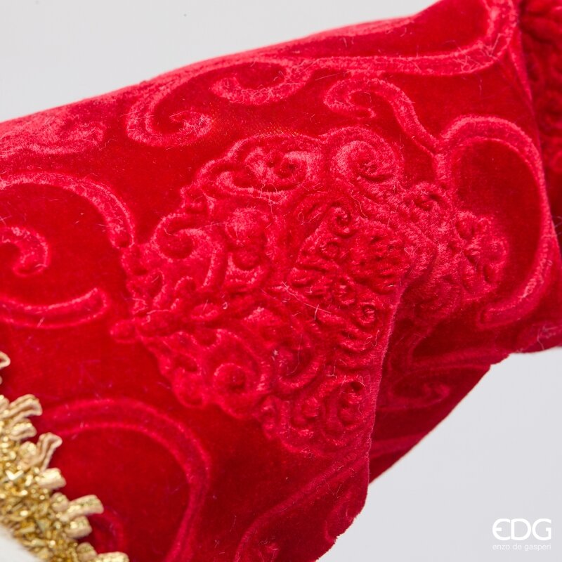 edg enzo de gasperi edg enzo de gasperi babbo natale h61 cm rosso decorazione natalizia ean 8059824720986