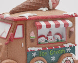 edg enzo de gasperi edg enzo de gasperi decoro furgoncino marzapane natale h 22 cm l 26 cm l 135 cm multicolo ean 8059824561626