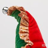 edg enzo de gasperi edg enzo de gasperi decoro giullare natale h 90 cm green red ean 8059824567239