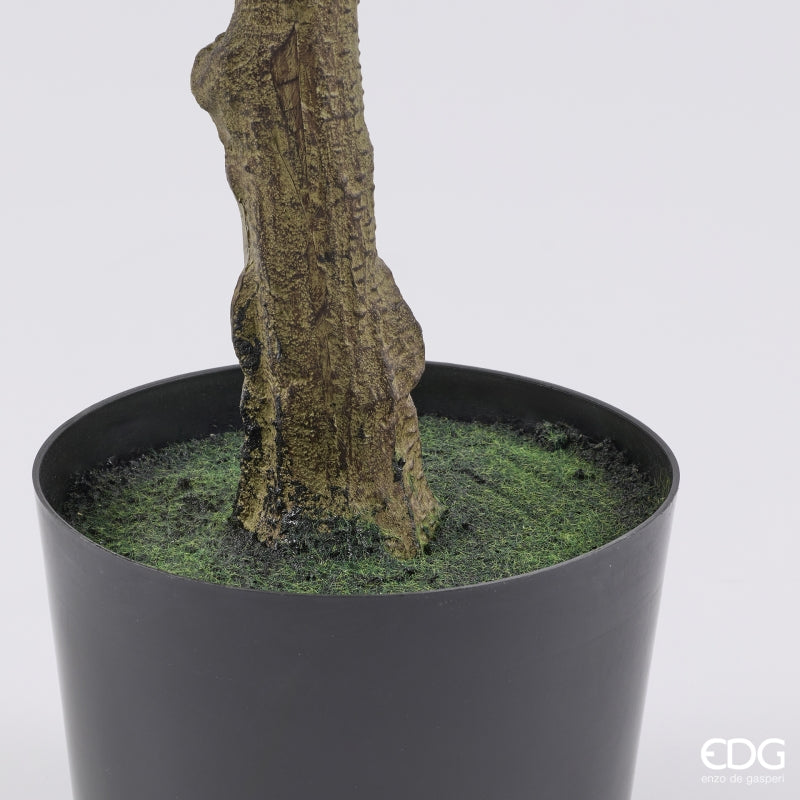 edg enzo de gasperi edg enzo de gasperi limone anti uv x13 con vaso pianta artificiale h 184 cm verde giallo ean 8059824655448