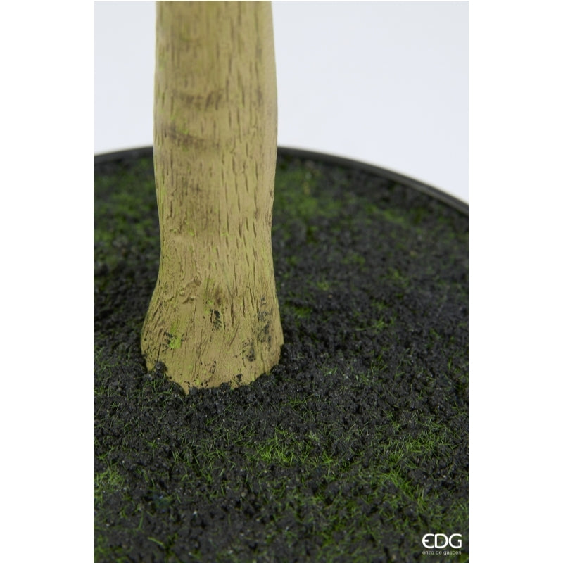 edg enzo de gasperi edg enzo de gasperi limone vogue x6 con vaso pianta artificiale h 126 cm verde giallo ean 8059824607430