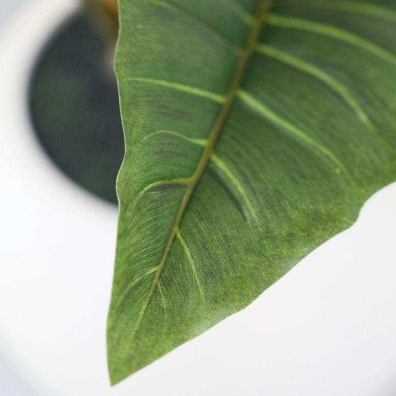 edg enzo de gasperi edg enzo de gasperi pianta artificiale alocasia vogue con vaso h 180 cm pianta decorativa realistica design moderno ean 8059824655172