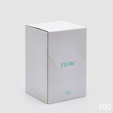 edg enzo de gasperi edg enzo de gasperi vaso flow sinuoso h 32 cm d 26 cm waterproof vetro satinato giallo ean 8059824630674