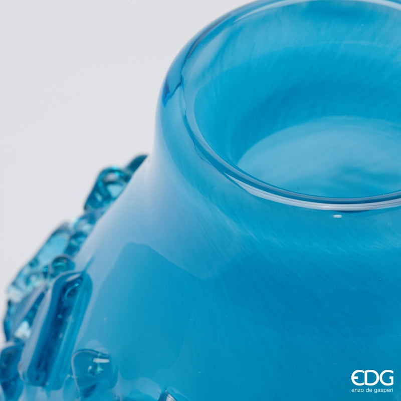 edg enzo de gasperi edg enzo de gasperi vaso gemme goccia h 28 cm d 27 cm blu ean 8059824632401