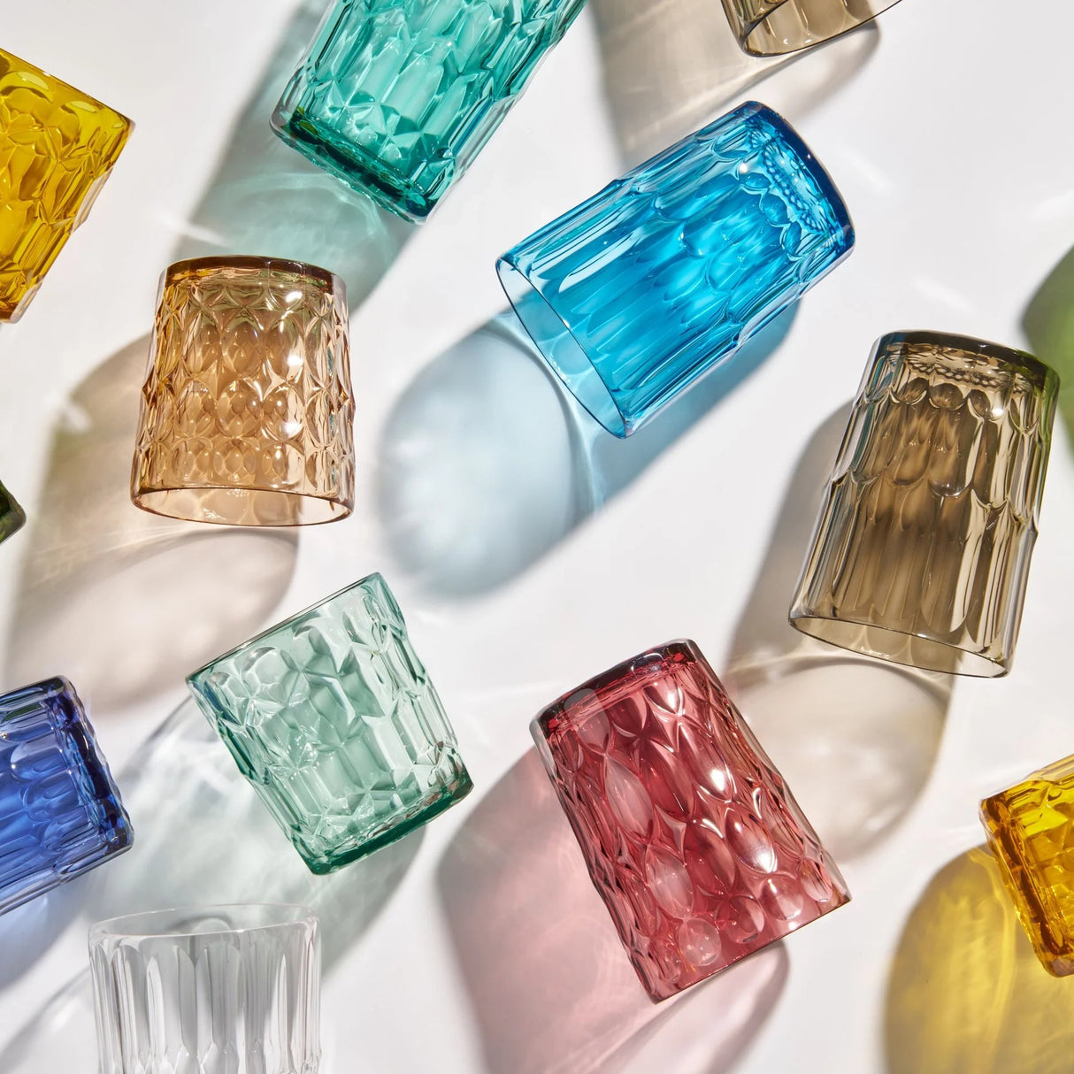 guzzini guzzini bicchiere basso decoro 3 vanity bio based d 85 cm 360 cc verde ean 8008392396390