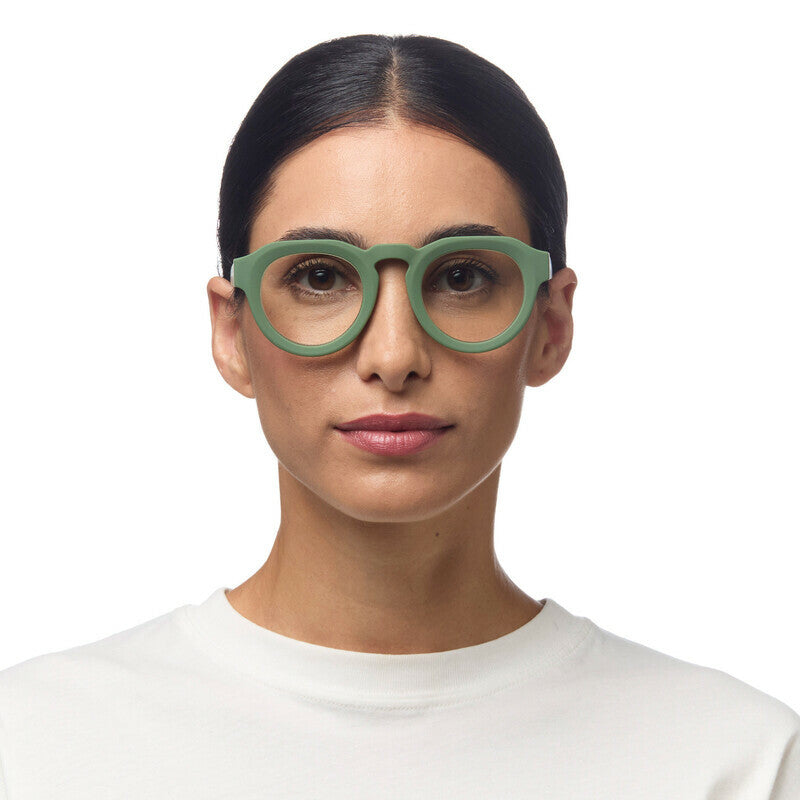 okkia okkia occhiale da lettura mod zeno soft touch anti luce blu verde diottrie 2 50 ean 8056211370953