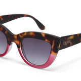okkia okkia occhiale da sole premontato gatto big frame mod claudia havana pink ean 8056211371455