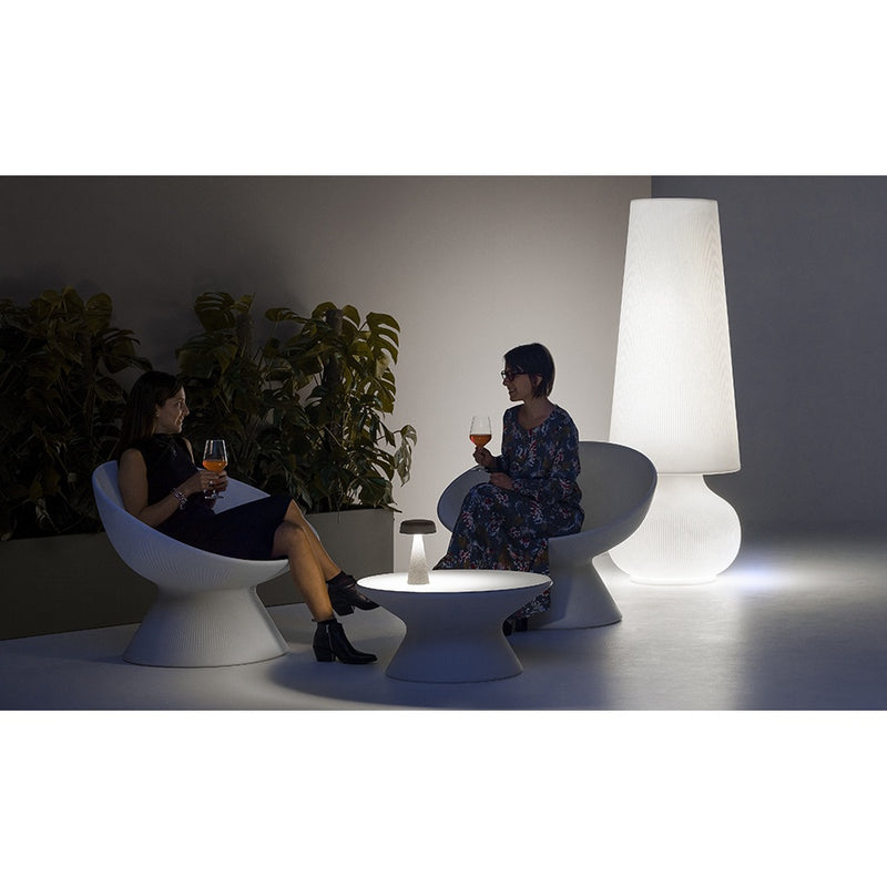 plust plust piano hpl per tavolo fade coffee colore bianco d 70 cm