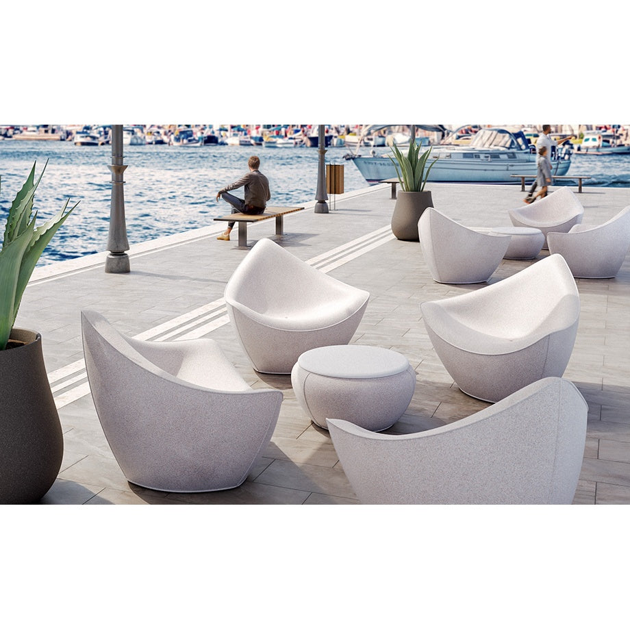 plust plust vela caffe table light in out con piano bianco light tavolino rotondo