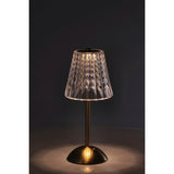 Italienisches Geschenk Italienisches Geschenk Touch-Lampe Senja, Durchmesser 14 cm, Höhe 305 cm, wiederaufladbar, EAN 8057586122031