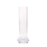 Italienisches Geschenk Italienisches Geschenk Kerzenhalter aus Borosilikatglas, Durchmesser 11 cm, Höhe 32 cm, transparent, EAN 8057586201477