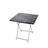 Italienisches Geschenk Italienisches Geschenk Klapptisch aus MDF und Eisen, 70 x 70 cm, H 71 cm, platzsparender Mehrzwecktisch für Wohn- und Küchenbereich, EAN 8057586091184