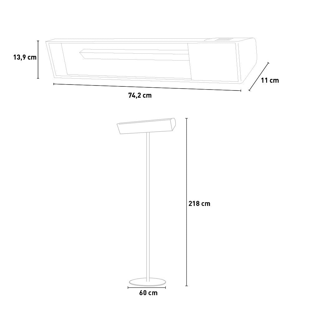 immagine-4-sined-caldo-vetro-nero-piedistallo-riscaldatore-infrarossi-da-2000w-con-palo-nero-e-silver-ean-8025431016620