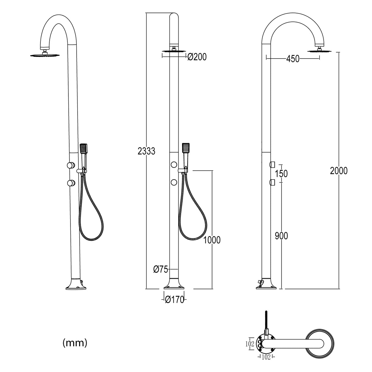 immagine-4-sined-luna-alu-d-bianca-led-doccia-per-esterno-con-doppio-attacco-soffione-led-quadrato-bianca-ean-8025431152731