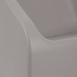 toomax toomax poltrona matera grigio tortora poltrona da giardino impilabile resistente ai raggi uv ean 8009371096218