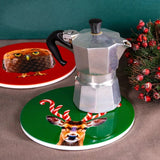 wd lifestyle wd lifestyle sottopentola ceramica d 18 cm decoro corna candy cane ean 8053300577804