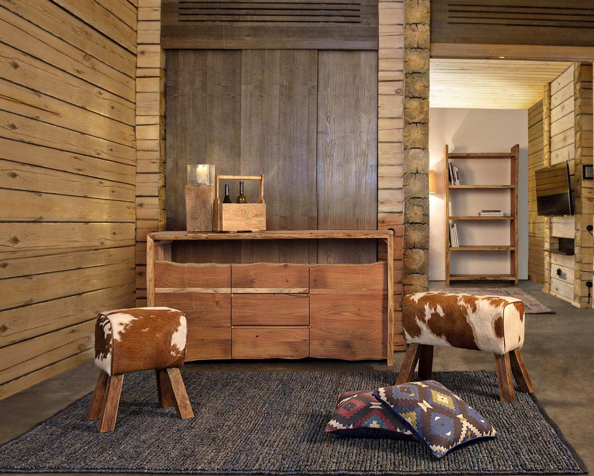 bizzotto bizzotto credenza 2 ante 3 cassetti eneas l 160 cm h 85 cm p 45 cm legno di acacia ean 8051836130524