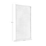 bizzotto bizzotto frangisole laterale per pergola ocean h 238 cm l 123 cm bianco ean 8051836473812